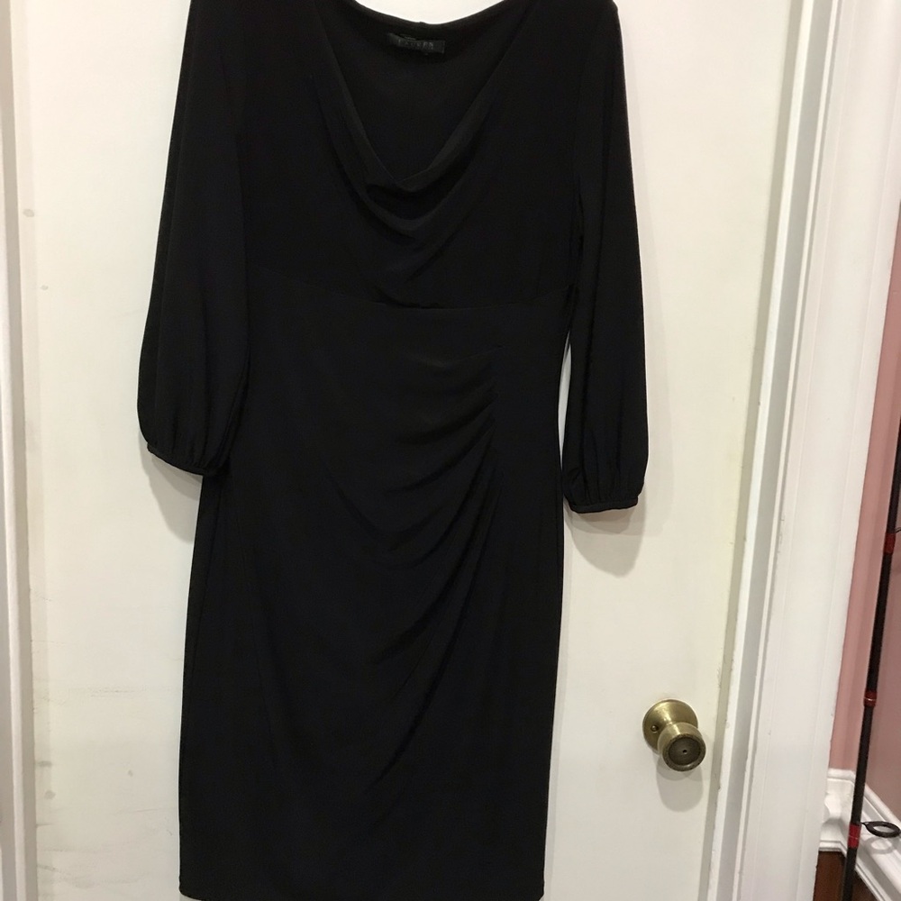 Lauren Ralph Lauren Black Long Sleeve Dress